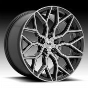 Niche Mazzanti M262 Brushed Gloss Black Custom Wheels